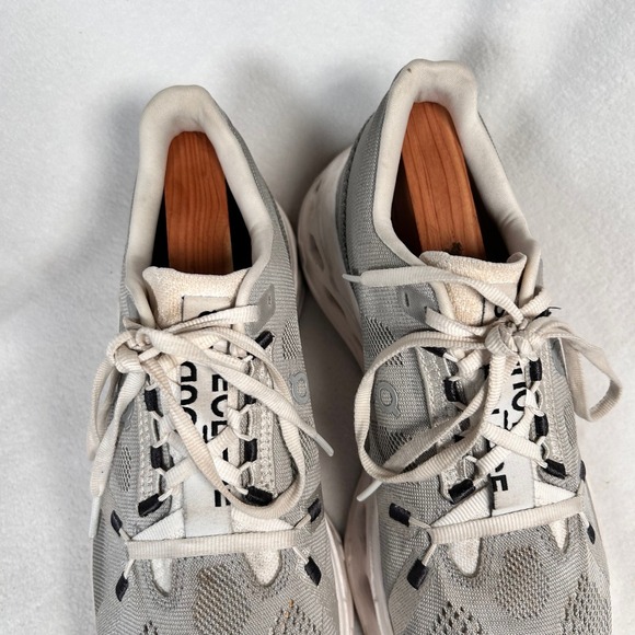 On Running CloudEclipse Running Shoes Womens 8.5 White Gray 3WD30092547 - Picture 4 of 11